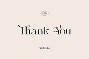 Shalomita, a Serif Font by Burntilldead (Thumbnail 14 of 14)