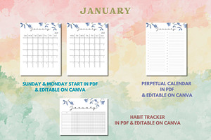 2025 Calendar Template - Canva