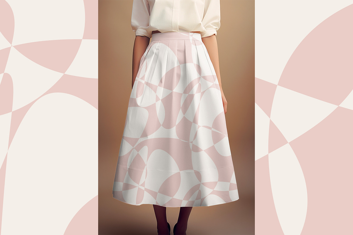 Subtle Pink Shapes, a Texture Graphic by MalyskaStudio (Photo 7 of 11)
