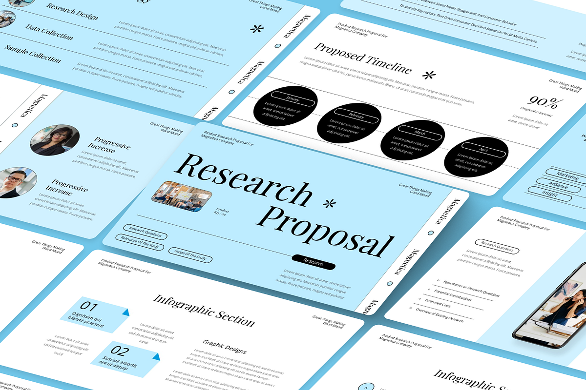 Research Proposal, a Presentation Template by SquidPixey (Photo 3 of 6)
