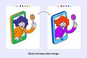 Dodsly Doodle Illustrations, a Technology Illustration by Welovegraphics (Thumbnail 5 of 7)