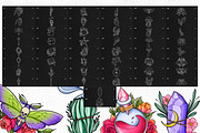 50 Witchy Tattoo Procreate Stamps, a Brush Add-On by SecondOfJuly (Thumbnail 6 of 6)