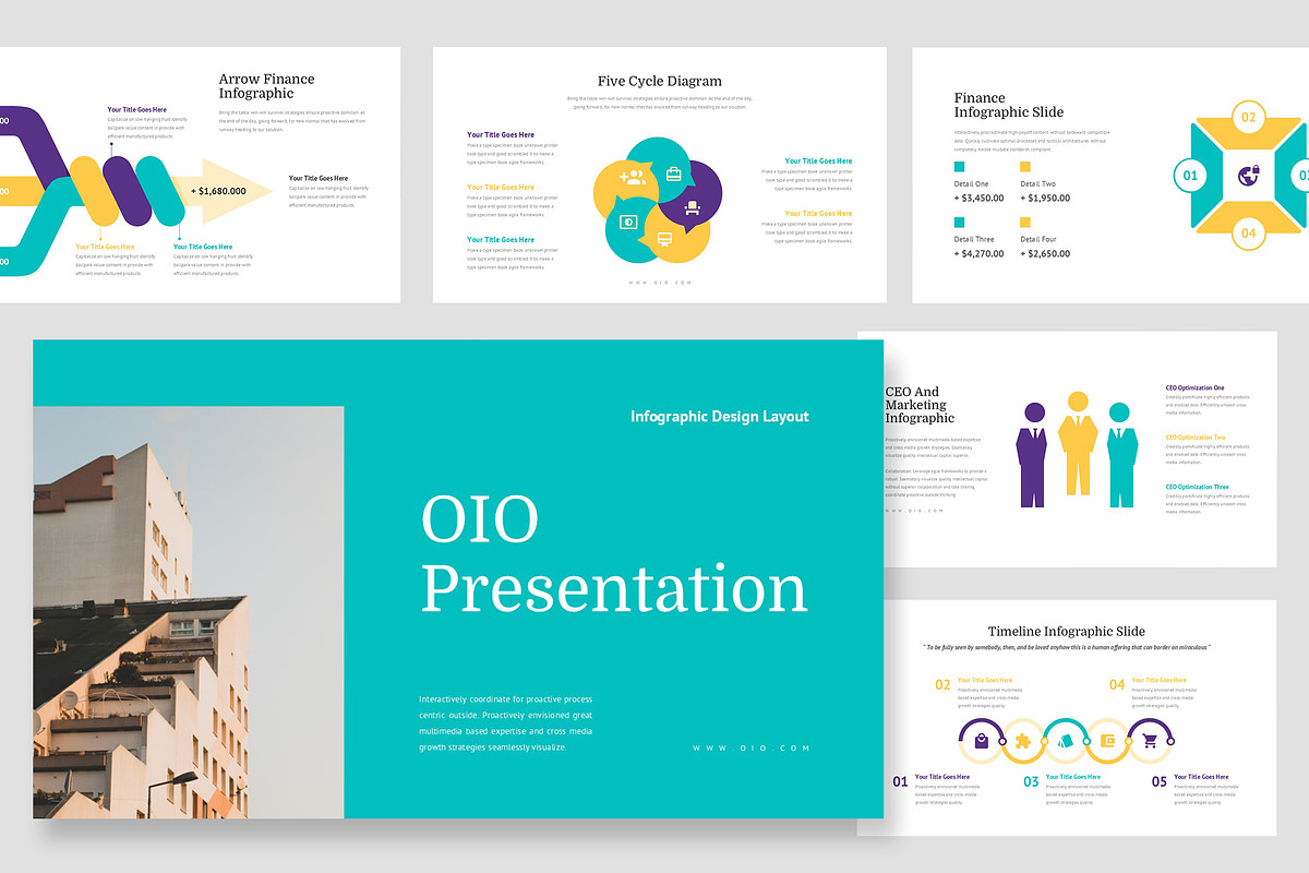 Oio : Data Infographic Google Slides, a Presentation Template by Punkl Camp (Photo 1 of 16)