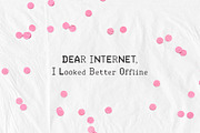 Bad Signal: Y2K Rough Display Font, a Sans Serif Font by Mneme (Thumbnail 4 of 9)