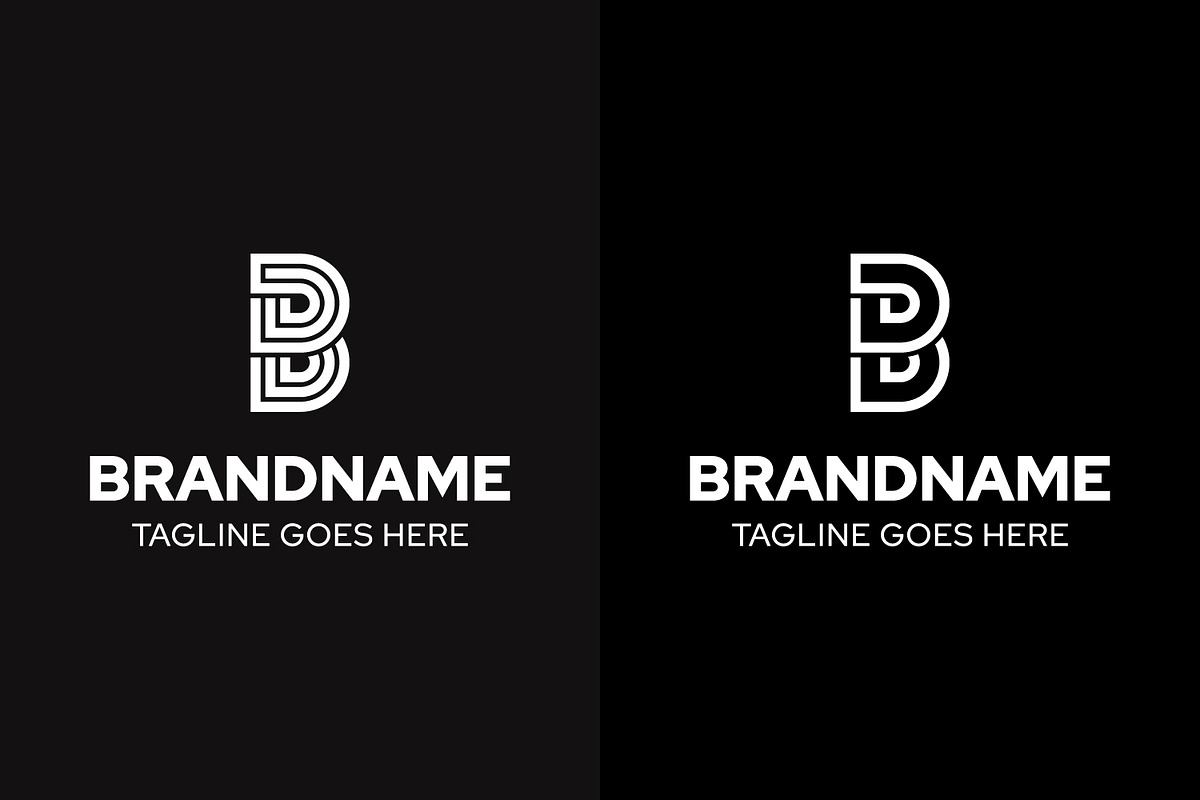 Letters BD or DB Monogram Logo, a Branding & Logo Template by Pray Art Design Studio (Photo 2 of 2)