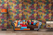 Mid Century Kaleidoscope, a Background Graphic by AAN Seamless Shop (Thumbnail 3 of 3)