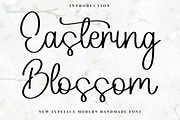 Eastering Blossom, a Handwritten Font by FreshTypeINK (Thumbnail 1 of 8)