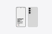 Samsung Galaxy S26+ Phone Mockup, an Android Mockup by UnicDesign (Thumbnail 7 of 11)