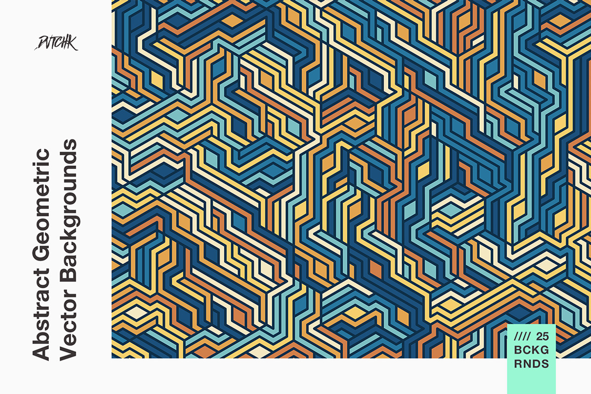 Abstract Geometric Vector Background, a Background Graphic by dvtchk (Photo 4 of 16)