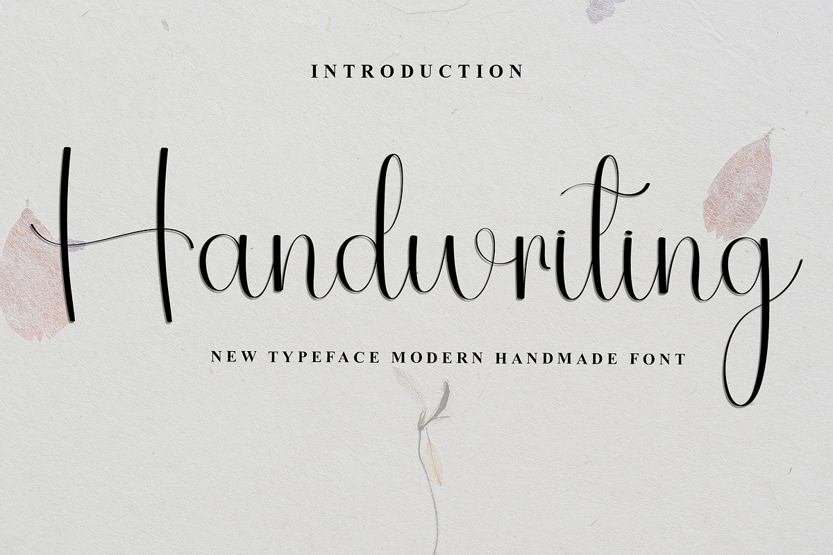 Handwriting, a Handwritten Font by InermediaSTUDIO (Photo 1 of 8)