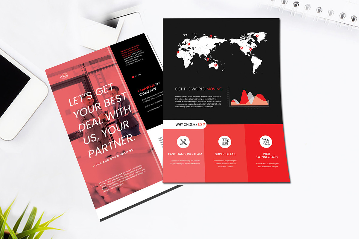 Corporate Business Flyer, a Flyer Template by Eka Design (Photo 2 of 4)