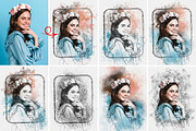 Custom Portrait Painting Effect, an Action Add-On by MRI STUDIO (Thumbnail 2 of 39)