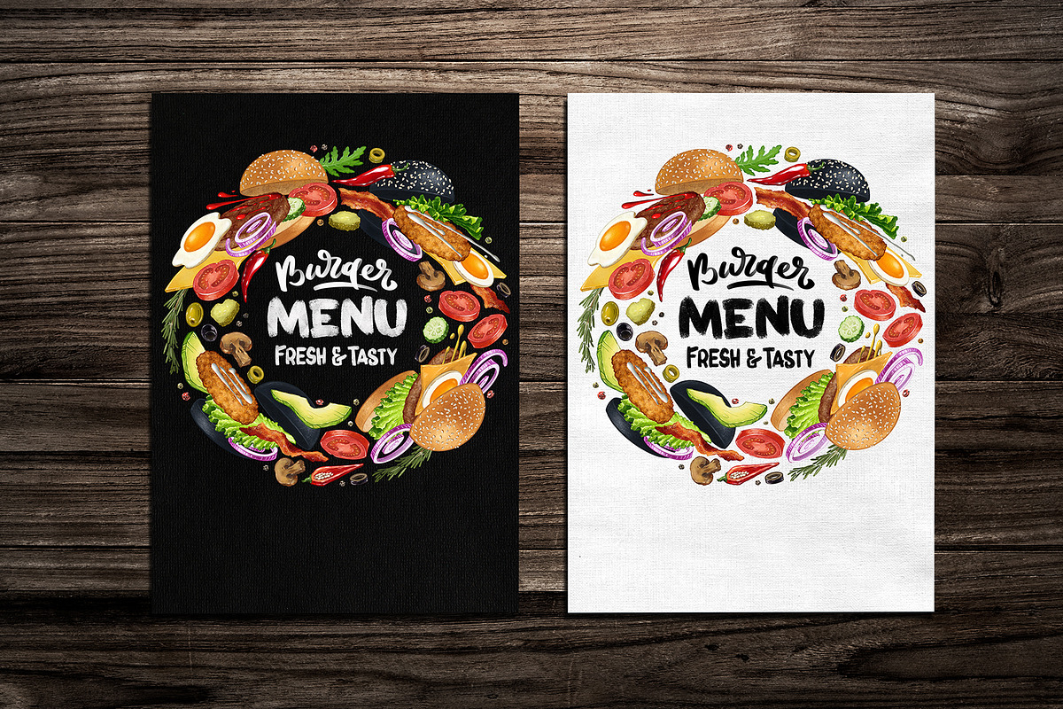Burger Creator, a Decorative Illustration by Margo Miller (Photo 23 of 31)