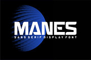 Manes - Font, a Sans Serif Font by artchiles_design (Thumbnail 3 of 5)
