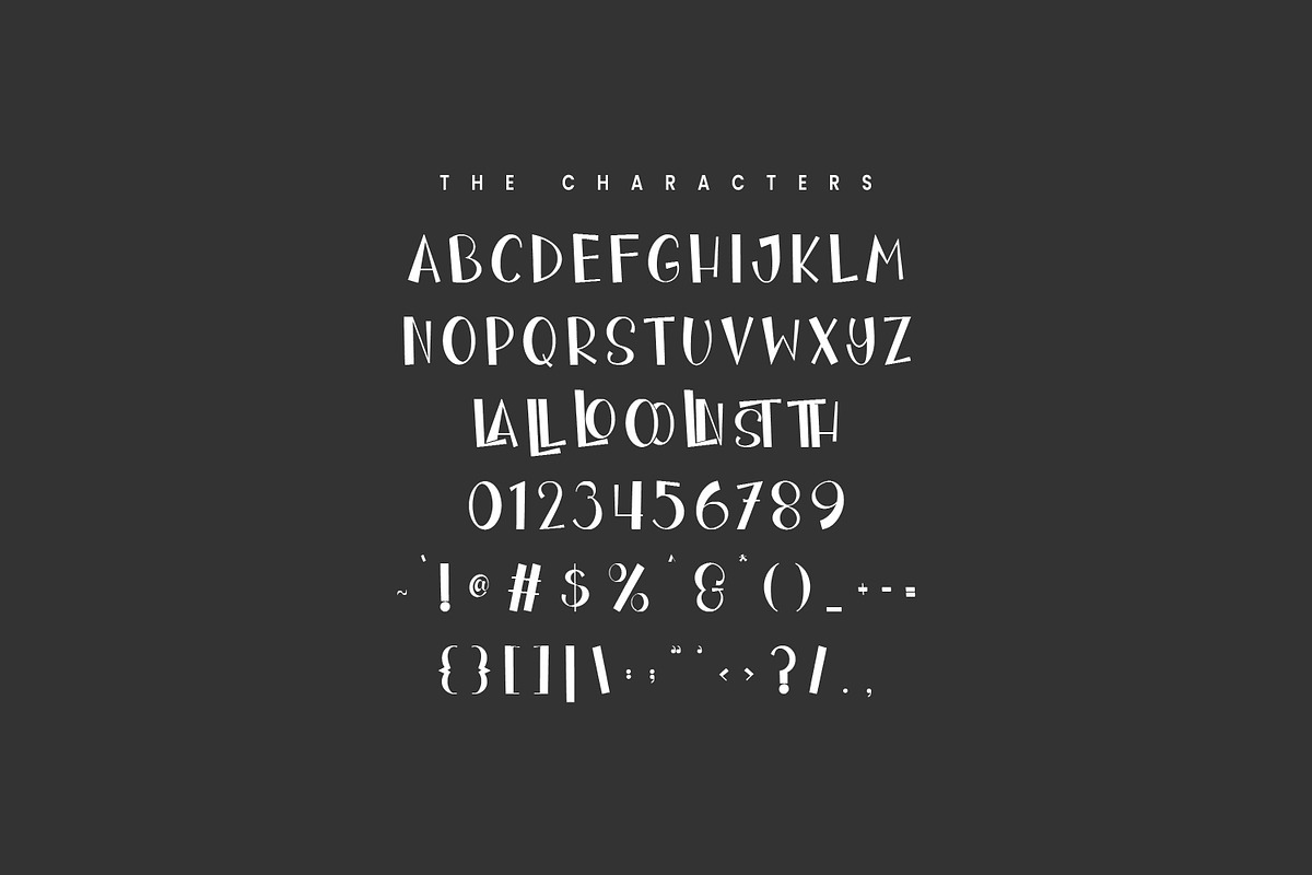 Ooblast Display Font Christmas, a Sans Serif Font by Maulana Creative (Photo 4 of 7)