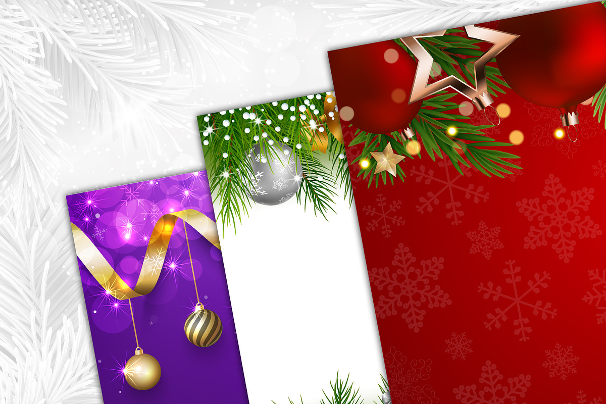 Christmas Background, a Decorative Illustration by Digital Studio (Photo 3 of 3)