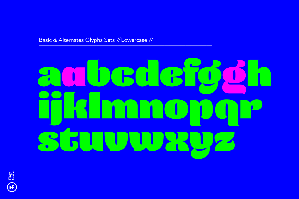 Plage Display, a Sans Serif Font by Hurufatfont (Photo 5 of 14)