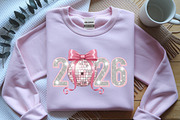 Pink Coquette New Year 2026 Png, an Illustration by SinaCreation (Thumbnail 8 of 10)