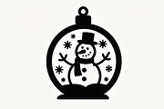 Christmas Laser Cut Ornament Bundle, a Graphic by musafir_fashion (Thumbnail 4 of 16)