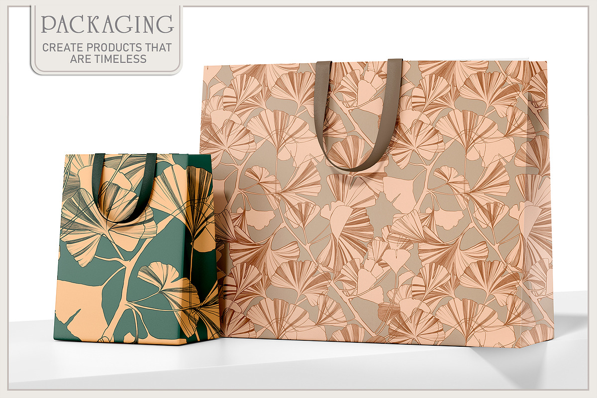 Fresco collection Ginkgo, a Wallpaper Graphic by Natalia0307 (Photo 15 of 17)