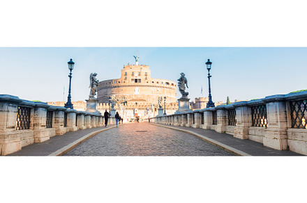 castle st. Angelo, Rome, Italy, an Architecture Photo by Neirfy
