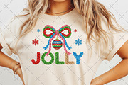 Faux Yarn Christmas Png Holly Jolly, an Illustration by Craft Nest (Thumbnail 6 of 6)