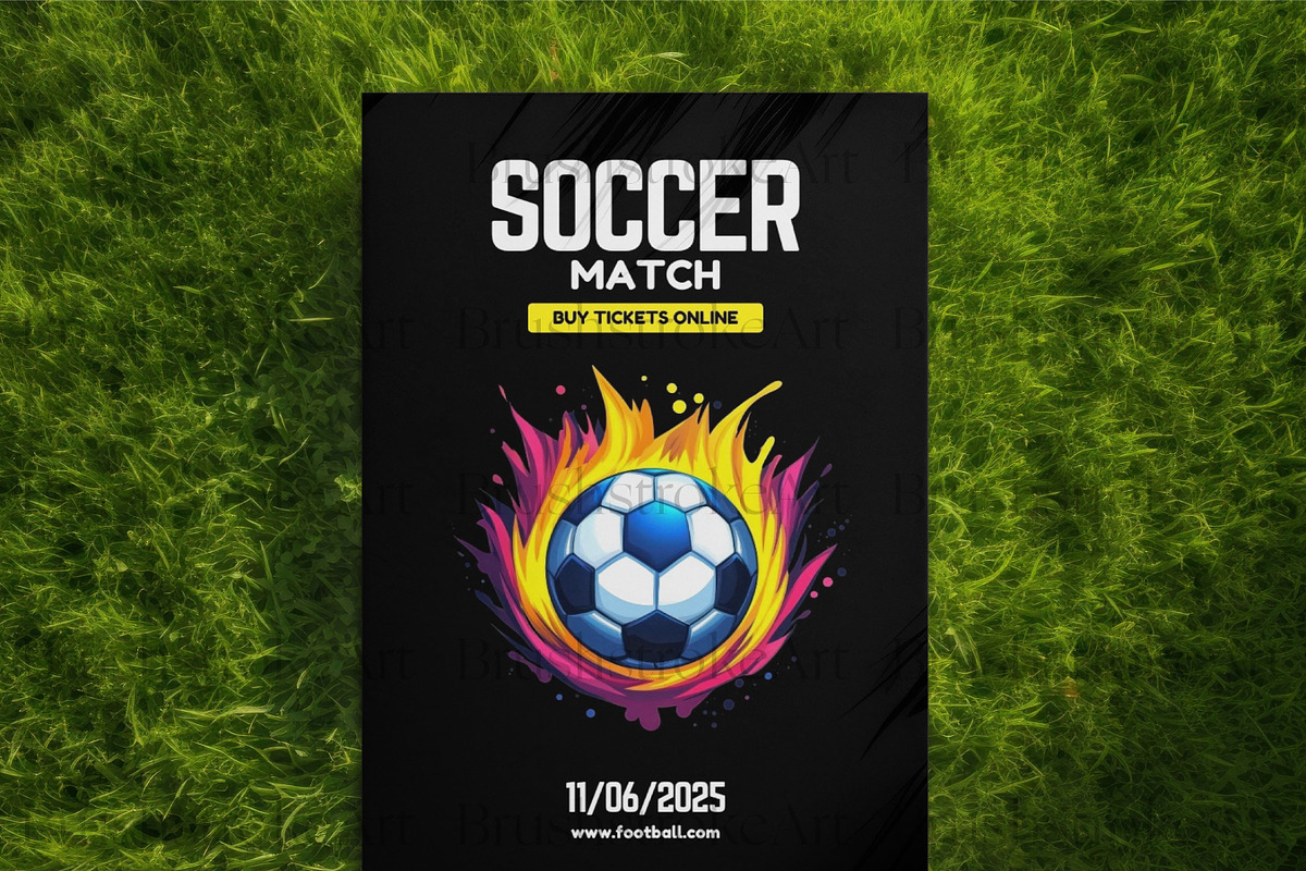 Soccer Ball Splash Clipart, Football, a Sport Illustration by BrushstrokeArtGB (Photo 9 of 9)
