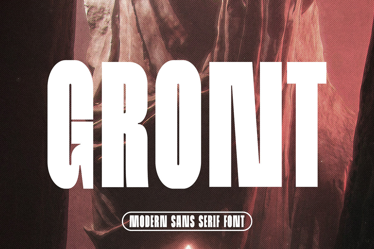 Gront Modern Sans Serif Font, a Sans Serif Font by Perfectype (Photo 1 of 4)