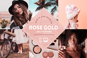 Rose Gold Lightroom Presets, a Preset Add-On by artboard1 (Thumbnail 1 of 16)