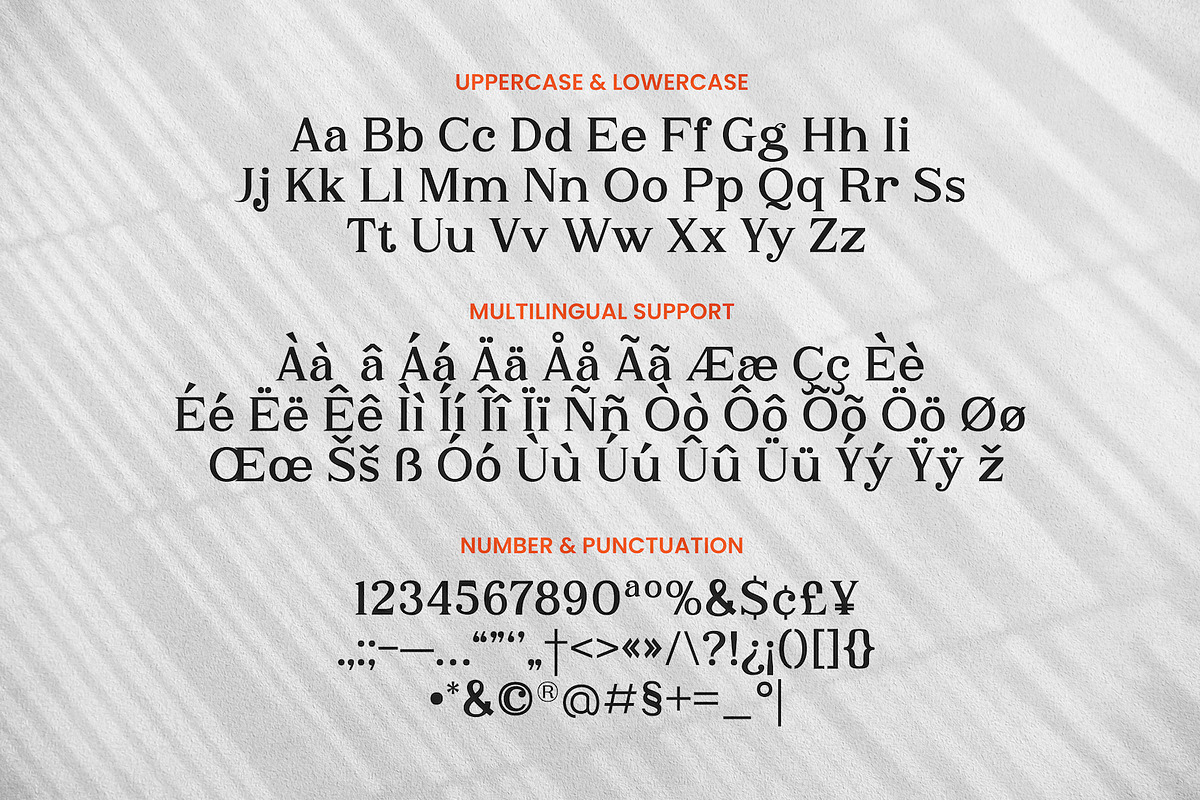 Jacqualine, a Serif Font by Imoodev (Photo 5 of 5)