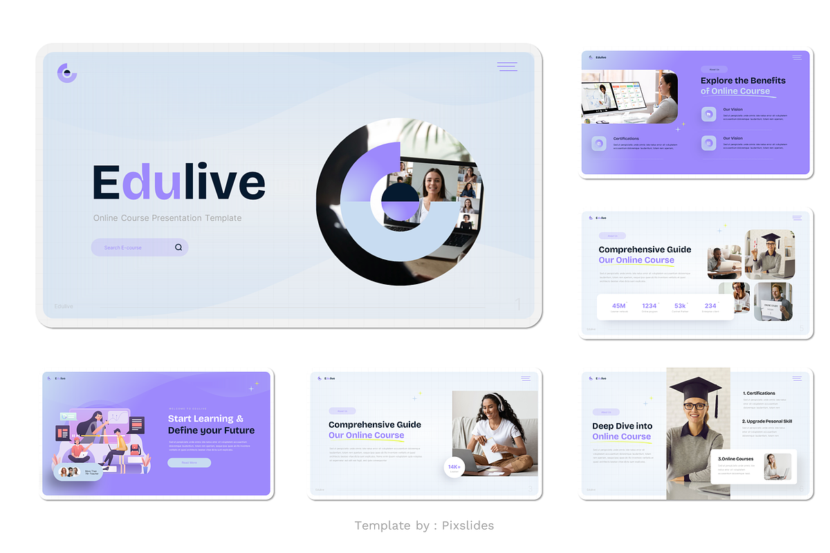 Online Course Keynote, a Presentation Template by Pixslides (Photo 2 of 7)