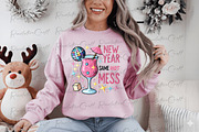 Yarn Crochet New Year Mess Png, an Illustration by OK Design (Thumbnail 4 of 4)