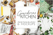 Grandma's Kitchen Photography Bundle, a Social Media Template by Ashley Alexandra Design (Thumbnail 1 of 12)