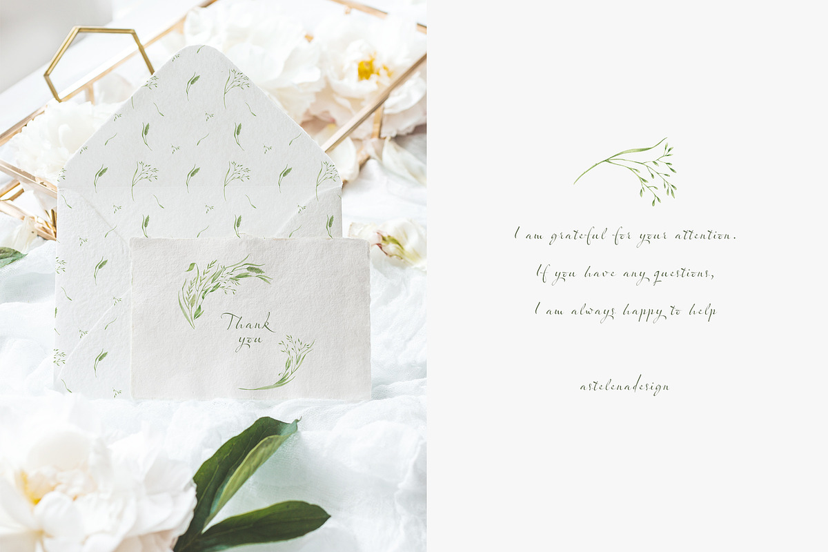 Wildflowers, poppies and herbs, a Food Illustration by astelenadesign (Photo 19 of 19)