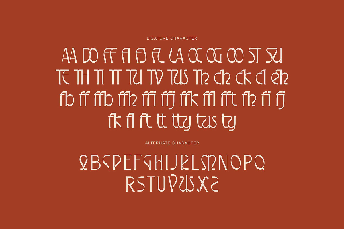 Exotisal - Botanical Display Font, a Serif Font by Imoodev (Photo 5 of 6)