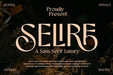 Selire - Sans Serif Luxury Font