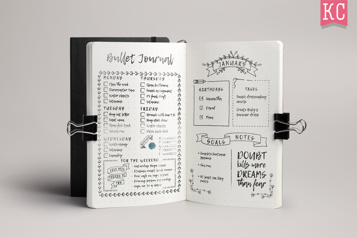 Doodle borders and banners, a Decorative Illustration by Katy Clemmans (Photo 5 of 9)