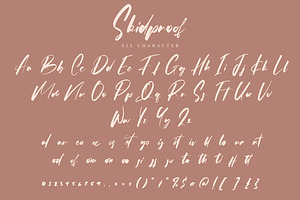 Skidproof - Stylish Handwritten Font