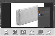 Fabric Pouch Mockup PSD, a Packaging Mockup by Bruno's Shop (Thumbnail 2 of 3)