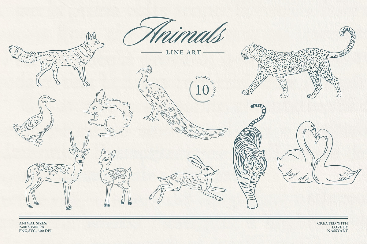 Vintage Chinoiserie Frame Collection, an Illustration by NassyArt (Photo 17 of 22)