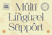 Chilia Vintage, a Serif Font by Craft Supply Co. (Thumbnail 5 of 8)