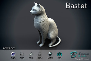 Egyptian Cat Statue Bastet