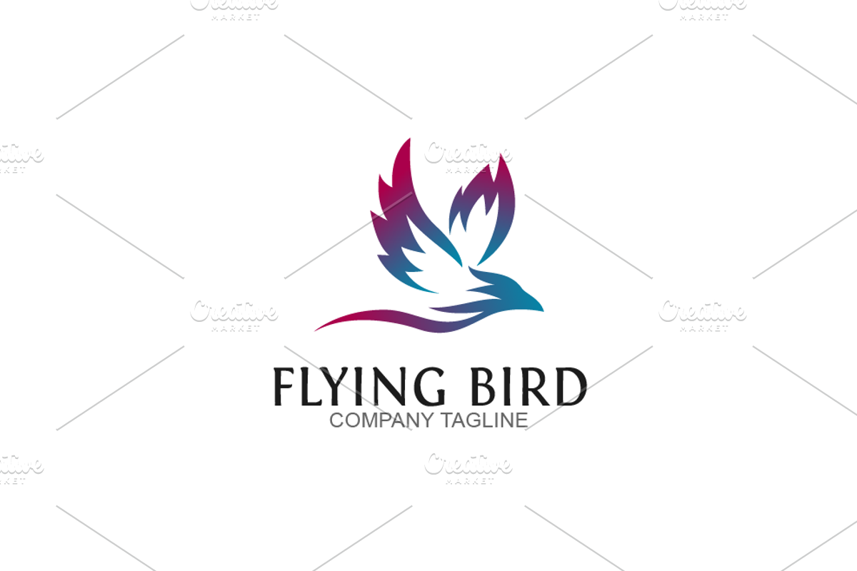 Flying Bird, a Branding & Logo Template by Twelve.std (Photo 2 of 3)