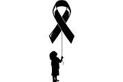 Black Awareness Ribbon Icon Set, a Healthcare Illustration by Artivon (Thumbnail 46 of 51)
