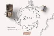 Valentine's Doodle, a Decorative Illustration by JuDesign (Thumbnail 10 of 11)