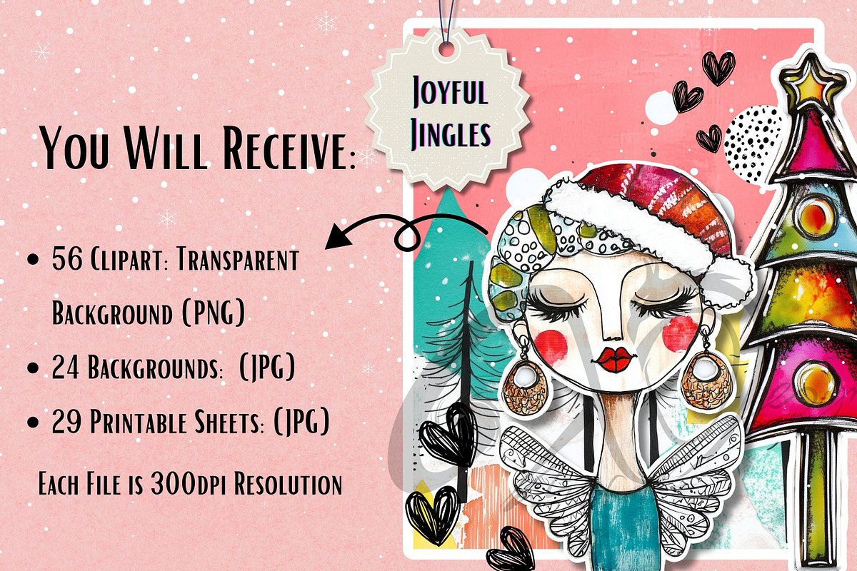 Joyful Jingles: Whimsy Christmas, an Animal Illustration by NiiiNArt (Photo 2 of 7)