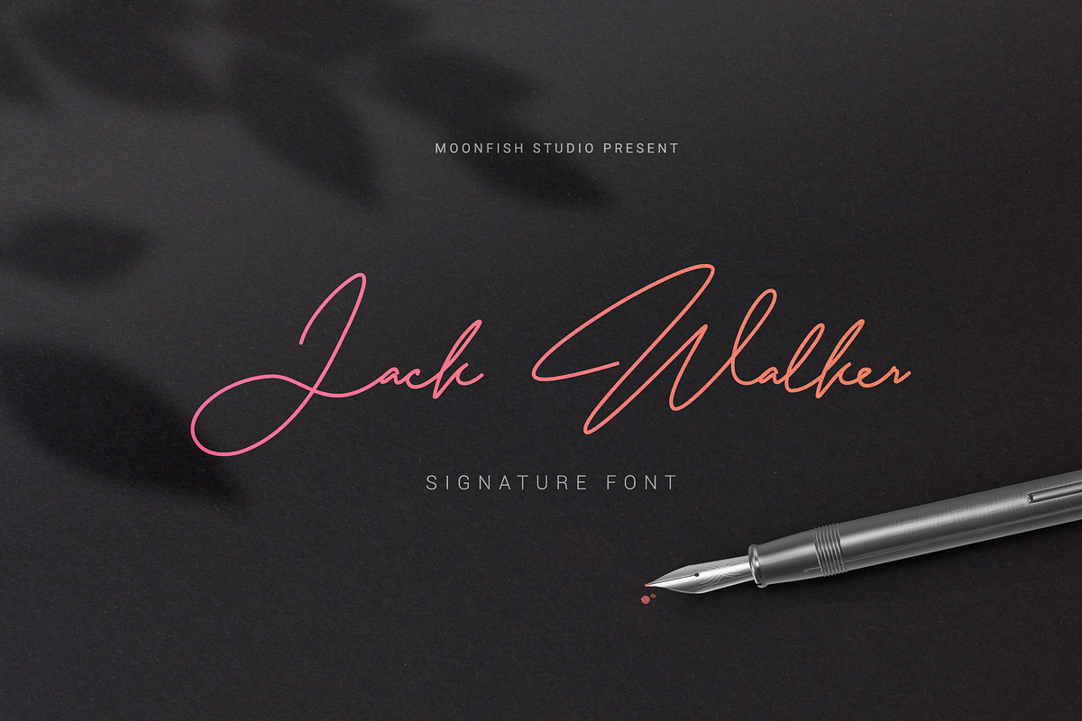 Jack Walker, a Handwritten Font by SmartDesigns (Photo 1 of 12)
