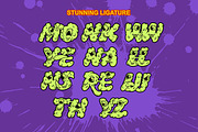 Komo Nout Cartoon, a Font by typeline studio (Thumbnail 4 of 7)