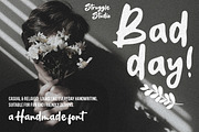 Bad Day, a Font by Struggle Studio (Thumbnail 1 of 8)