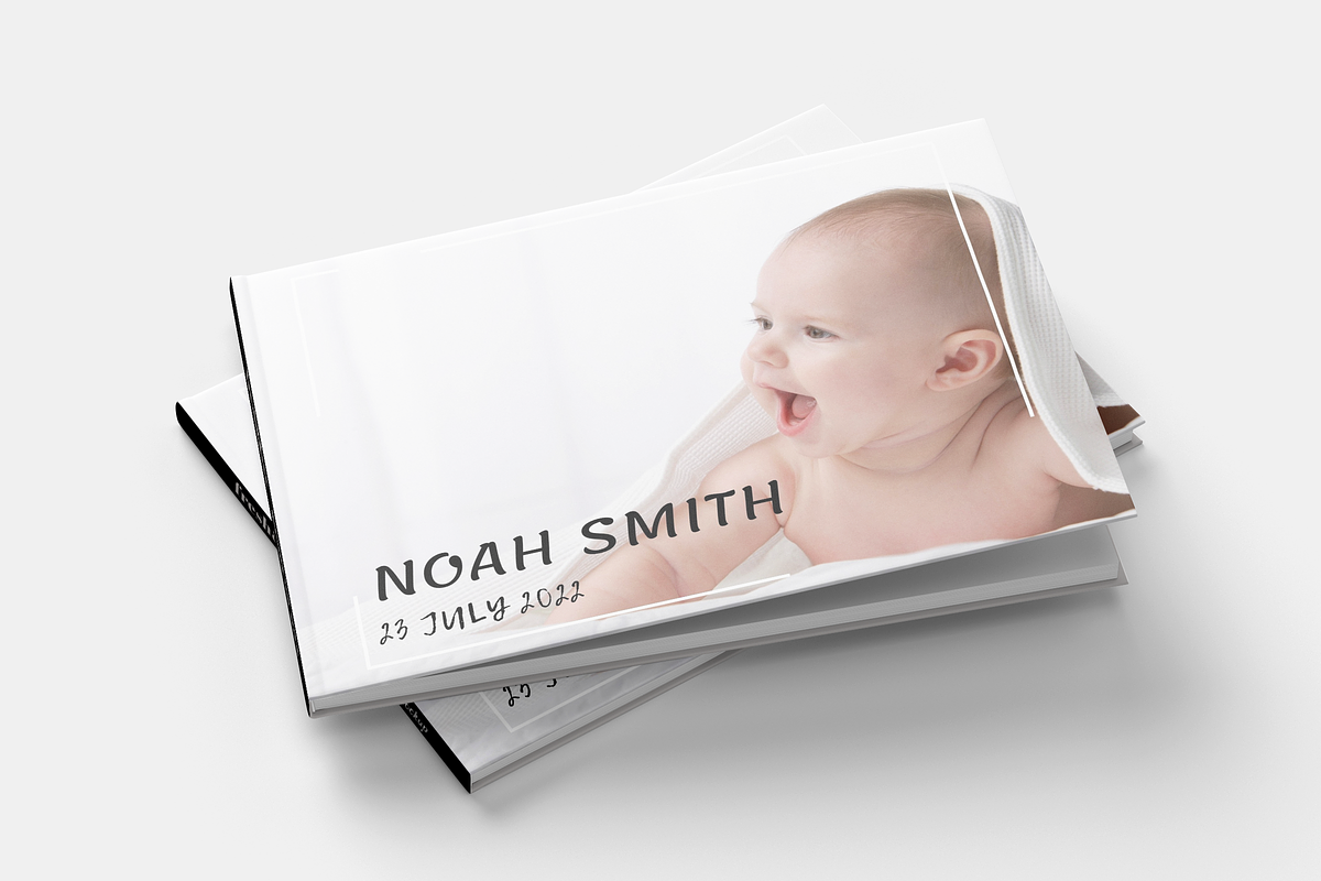 Printable Baby Album Template Canva, a Magazine Template by Designbudy (Photo 6 of 10)